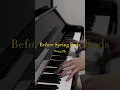 Download Lagu before spring ends - wang ok (piano cover)