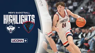 HIGHLIGHTS No 4 Huskies Cruise Past DePaul For 12th-Straight