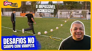 DESAFIEI O VAMPETA NO FUTEBOL E OLHA O QUE ACONTECEU! ELE CONTOU TUDO DO CORINTHIANS CAMPEÃO MUNDIAL