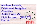 Machine Learning K Nearest Neighbour Classifier ScikitLearn on Digit MNIST Dataset Part 4