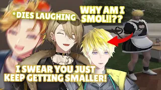 wilson and luca just cant stop laughing as sonnys body keeps getting smaller