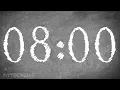 8 Minute Silent Timer with Alarm
