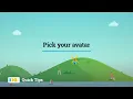 IXL Quick Tip Pick your avatar