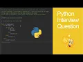 Python Practice Interview Question fizz buzz Easiest way Hindi