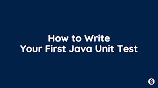 How to write a Java JUnit unit test