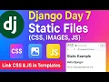 Django Tutorial Static Files in Django CSS JS Images Explained with Examples