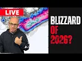 Snow Totals Increase - Major Impacts Live Model Analysis