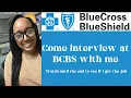 Interview with me at Blue Cross Blue Shield BCBS