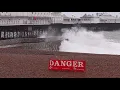 Brighton Beach Battered by Storm Barra 7th December 2021