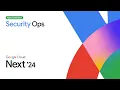 Security Operations Threat Intelligence Google Gemini