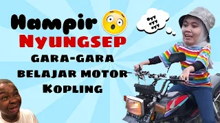Download Belajar Motor Kopling #1, HAMPIR NYUNGSEP DI SAWAH MP3