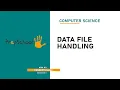 DAY 03 COMPUTER SCIENCE CBSE XI DATA HANDLING L1
