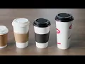Customized coffee paper cups