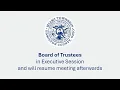 26 08 19 Trustees Meeting