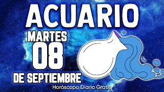 ❌CUIDADO 🚫UN PELIGRO ACECHA⚠️ acuario ♒ Horóscopo diario 8 DE SEPTIEMBRE 2026🔮 horóscopo de hoy #new