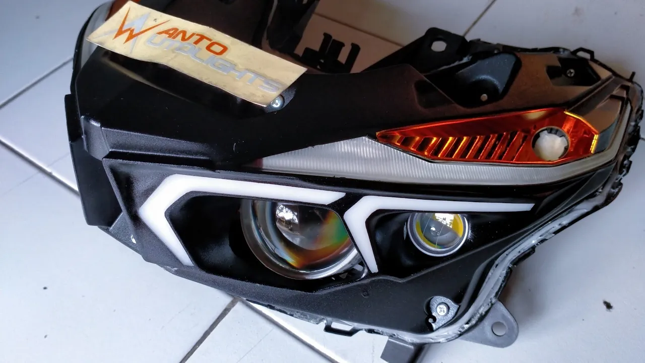 Cara upgrade Lampu LED VARIO biar tambah TERANGGG