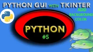 python with tkinter how to add a background color to python