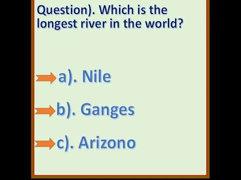 Download MP3 Which is the longest river in the world........ #brightIq #GK