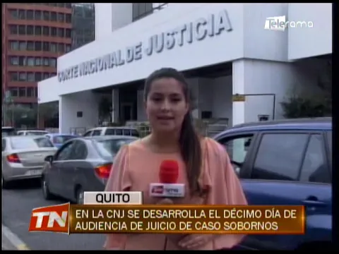 En la CNJ se desarrolla el décimo día de audiencia de juicio de caso Sobornos
