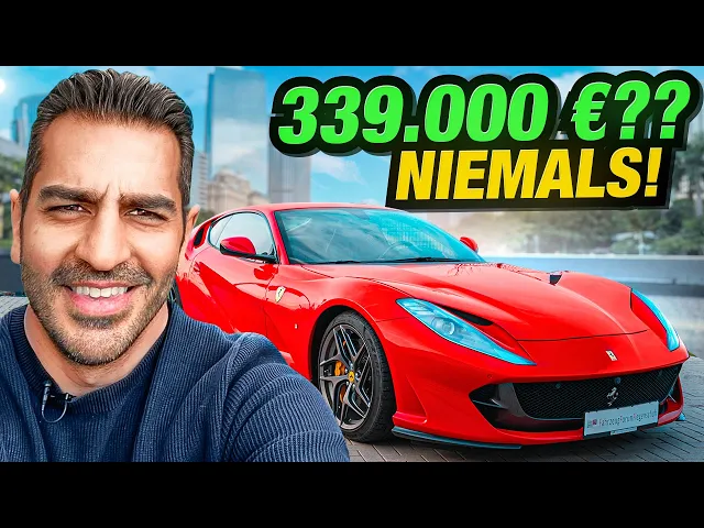 Download MP3 💥Ich WILL eine 2 davor🤔 Ferrari 812 | 36 tkm | 339.000 €? Niemals❗️Verhandeln mit Franky | Hamid