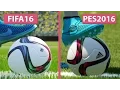 FIFA 16 vs. PES | Pro Evolution Soccer 2016 Graphics Comparison PS4 [FullHD][60fps]