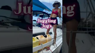 Juggling Jugs #sailingbyefelicia
