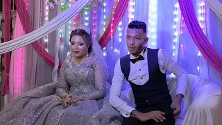 تعالوا بسرعه شوفوا فرح محمد ابني و امينه وهم في قلب الكوشه و كله يقول مبروك دندنها