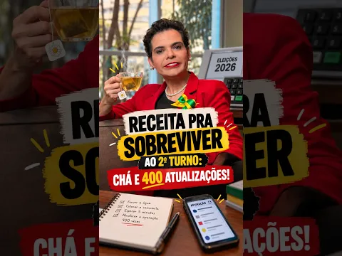 RECEITA DE COMO SOBREVIVER AO 2° TURNO!