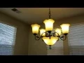 Review of the Allen Roth 5-Light Chandelier with Uplight light
