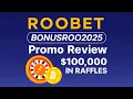 Roobet Promo Code BONUSROO2025 Free Referral Bonus 100K Giveaways FREE Roobet Promo Code 2025