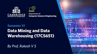 Preprocessing Part 5 Module 2 CSE VI Data Mining Data Warehousing VTU Syllabus CiTech