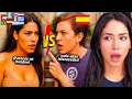 Download Lagu GUERRA💥 LATINAS vs ESPAÑOLAS se ATACAN en REDES por COMO RELACIONARSE con HOMBRES | Maricel