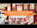 Transform Your Room with Stunning Red Curtains in Dubai 2026
