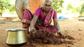 Lord Ganesh Statue Making | Clay Work | Craft Work | Grandma | countryfoodcooking