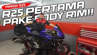 Download AKHIRNYA JADI JUGA R25 MODIF JADI R1M!! Modifikasi Yamaha R25 Part 3 MP3