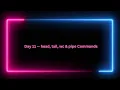 Day 11 Mastering head tail wc pipe Commands in Linux with 10 Practical Examples
