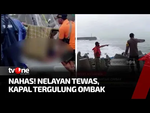 Tragis, Satu Nelayan Tewas Usai Perahunya Dihantam Ombak