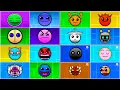 All Fire In The Hole Normal and Reverse Geometry Dash