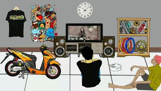 Download cara membuat video animasi yang lagi viral | stroy WA | Mentahan Kinemaster | vector animasi kartun MP3
