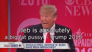 YTP Debate Trump Bullies Jeb for the Last Time