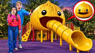 ¡MI DRON GRABÓ A SLIDE EATER VS SQUISHY DUMPLING?!