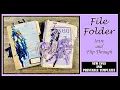 File Folder Intro and Flip Through SVGs and Printable Templates