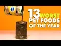 The 13 Worst Pet Foods
