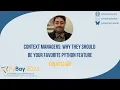 Context Managers Colin Chan PyBay 2025