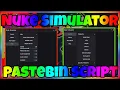 NUKE SIMULATOR Script Pastebin GUI AUTO FARM AUTO COLLECT TELEPORT AUTO EQUIP MORE