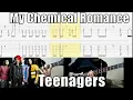 My Chemical Romance Teenagers Guitar Cover With Tab