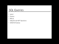 How to use of Select Distinct Where AND OR NOT Operators in SQL