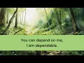 Character Trait ABC s DEPENDABLE