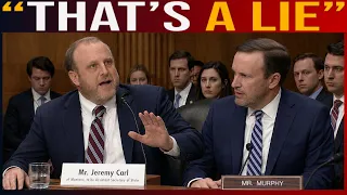 Sen Chris Murphy DESTROYED by Trump Nominee After Calling Him a White Nationalist