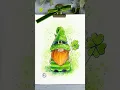 St Patrick s Day dwarf Tutorial for Watercolor Sketching Beginners